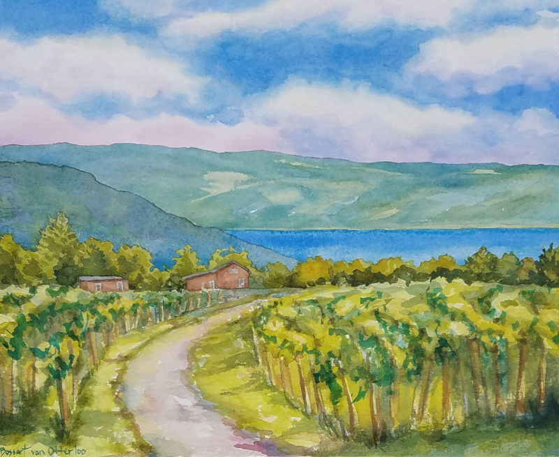 Point of the Bluff Winery, Keuka Lake